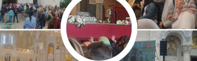 POSLEDNJI SATI VELIKE SVETINJE U BEOGRADU OKUPILI REKE VERNIKA: Ispraćamo Pojas Presvete Bogorodice uz molitvu i snažne emocije (FOTO, VIDEO)