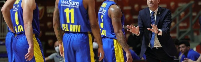 Poraz od Zvezde ostavio traga, Asvel slavio u Tel Avivu