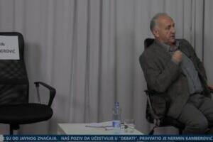 Kamberović nije došao na TV duel – potvrdio pa, ustuknuo pred Mujagićem