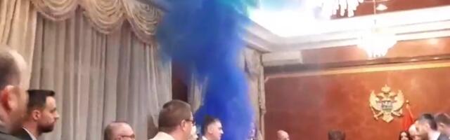 Bačena dimna bomba na sednici Ustavnog odbora Skupštine CC