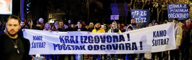 Zahtevi za ostavkama na skupu protiv nasilja u Podgorici