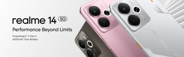 Šampioni dugotrajne baterije – realme 14 serija: Specijalna cena za prve kupce od 6. maja