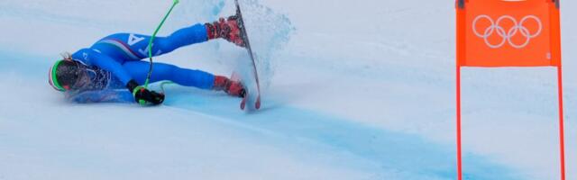 Katastrofa za Italiju! Glavni adut pao na istoj stazi gde i Lindzi Von, propao san o medalji