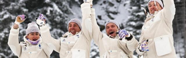 ZIMSKE OLIMPIJSKE IGRE: Muška štafeta Francuske osvojila zlato u trci na 4x7,5 km u biatlonu