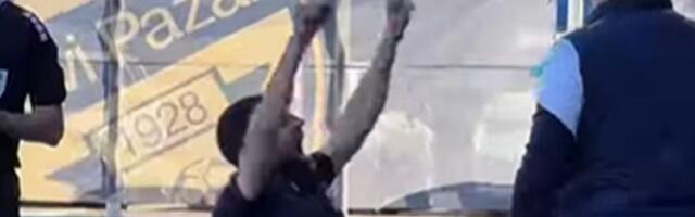 Nenad Lalatović Šou u Novom Pazaru! Vrisnuo, bacio se na kolena pred navijačima, a onda...