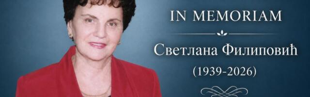 UMRLA BIVŠA DIREKTORKA GIMNAZIJE "VUK KARADŽIĆ" U LOZNICI: Svetlana Filipović preminula u 87. godini