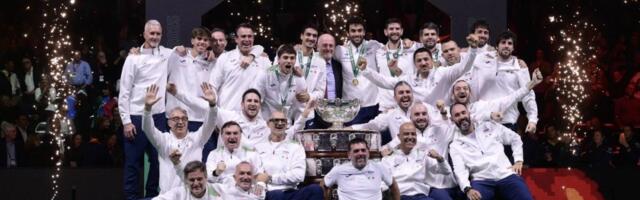 APSOLUTNA DOMINACIJA AZURA: Teniseri Italije treći put uzastopno osvojili Dejvis kup titulu