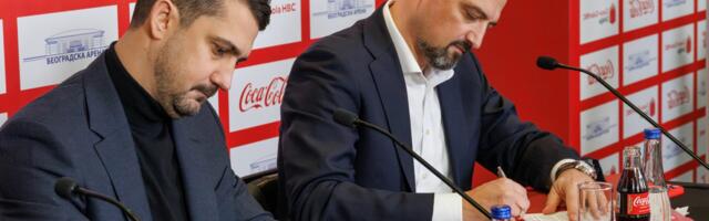 Coca-Cola je zlatni partner Beogradske arene