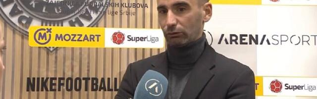 Trener TSC-a žali zbog propuštene šanse protiv Partizana: "Imali smo dosta situacija..."