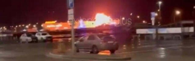 UKRAJINA ZADALA STRAHOVIT UDARAC Gori jedna od najvećih rafinerija nafte u Rusiji, scene su JEZIVE (VIDEO)