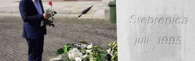 Niški političar Dragoslav Ćirković dobio pretnje zbog fotografije o polaganju cveta na spomenik u Srebrenici