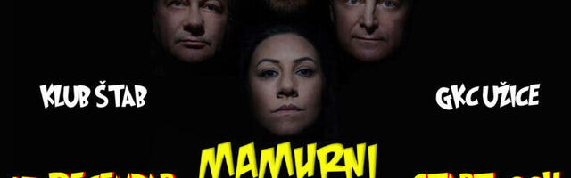Koncert grupe “Mamurni ljudi” u GKC-u