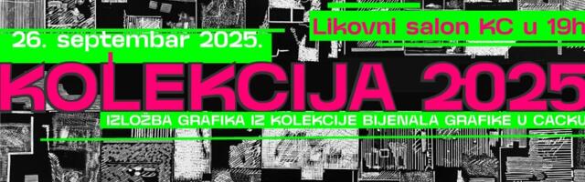 Otvaranje izložbe grafika “Kolekcija 2025.“ u Likovnom salonu Kulturnog centra