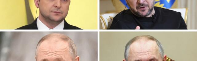 Dramatična transformacija: Ovako su četiri godine rata promenile Volodimira Zelenskog i Vladimira Putina