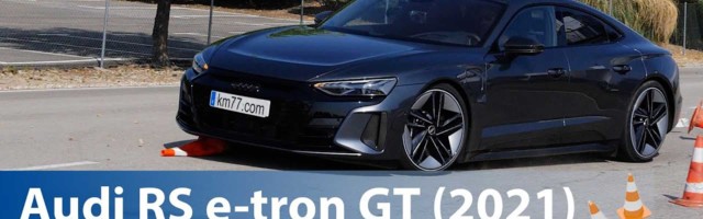 Audi RS e-tron GT na testu „severnog jelena“ u borbi sa sopstvenom masom (VIDEO)