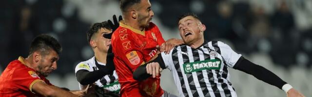 Partizan očajan: Napredak izvukao nerešeno u Humskoj