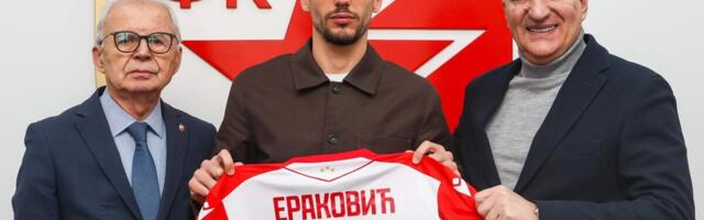 Strahinja Eraković ni u protokolu! Poznati sastavi Crvene zvezde i Novog Pazara