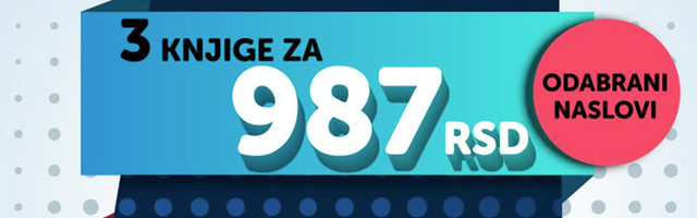 Nova Vulkan akcija – 3 knjige za 987 dinara!