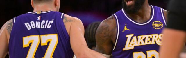 Dončić je radio šta je hteo! Pogledajte foto galeriju sa utakmice Lejkersi - Klipersi!