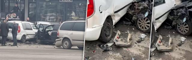 Treća nesreća zaredom u istom naselju: Novi Pazar u šoku - snimak udesa ledi krv (FOTO/VIDEO)