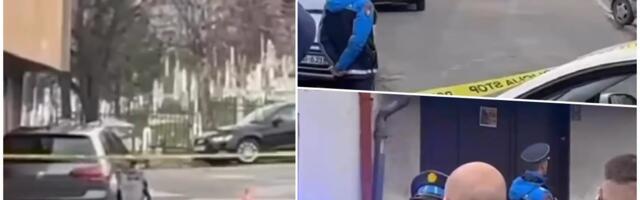 PRVI SNIMCI NAKON PUCNJAVE ISPRED DŽAMIJE: Sve se odigralo naočigled prolaznika, ranjeni muškarac od ranije poznat policiji, hitno prebačen u bolnicu! (VIDEO)