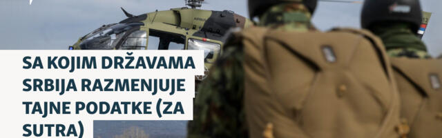 Sa kojim državama Srbija razmenjuje tajne podatke