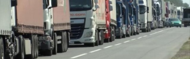 Na graničnom prelazu Šid kamioni čekaju i do četiri sata