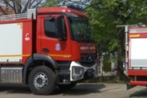 Пожар у столарској радионици у Железнику