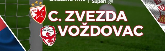 UŽIVO: Crvena zvezda - Voždovac 5:0 (VIDEO)