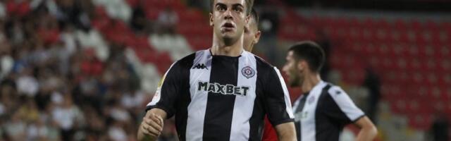 Peh za Partizan: Jovan Milošević povredio šaku