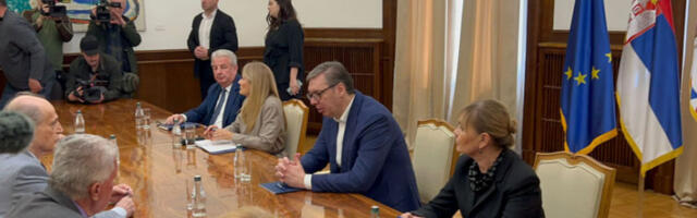 Други дан разговора на Андрићевом венцу: Председник са ПУПС-ом о изборима и спољној политици