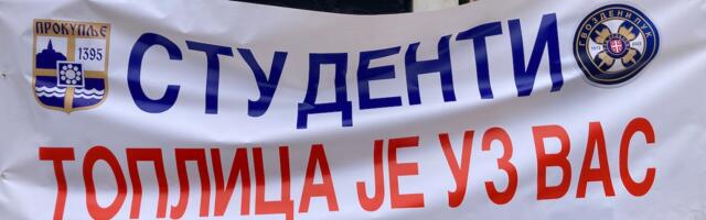 Prokupčani večeras organizuju zbor, dogovor oko podrške studentima