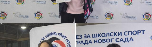 Osam medalja za učenike iz Leskovca na Republičkom školskom prvenstvu u plivanju