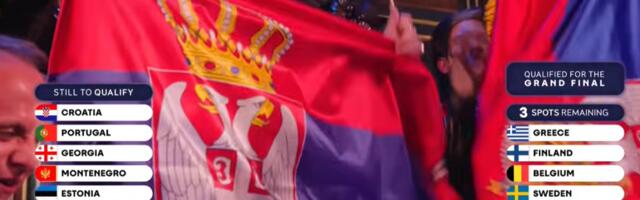 Ovo niste mogli da vidite u prenosu na RTS! Nakon nastupa Srbije nastao opšti haos, svi uznemireni