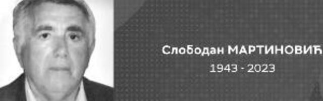Умро сценски реализатор Слободан Мартиновић
