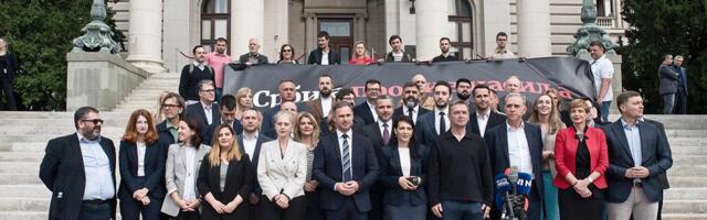 Zvanično objavljeno ko su nosioci liste “Srbija protiv nasilja”