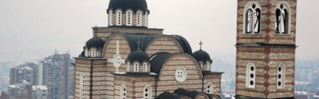 ​Божићна литургија у храму Светог Димитрија у Северној Митровици