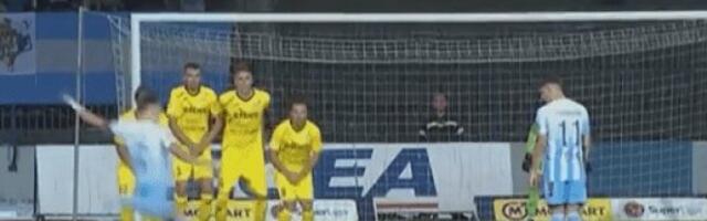 GOOOLČINA! Majstorija sa 30 metara u Superligi Srbije!  (VIDEO)