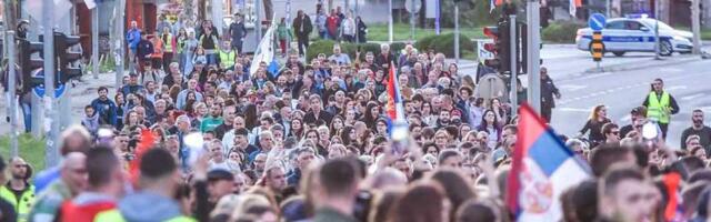 Poziv Zrenjanicima da u četvrtak organizovano krenu u Novi Sad i Beograd na proteste