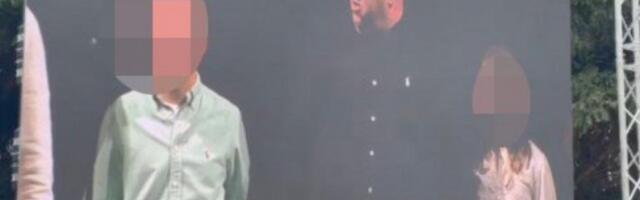 HALIDOVOM SINU SE SLOŠILO NAKON KOMEMORACIJE: Dinov KRIK se prolomio salom, deca mu odmah pritrčala! (VIDEO)