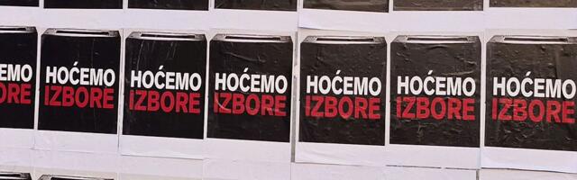 Studenti na protestu 28. decembra prikupljaju potpise za raspisivanje vanrednih izbora