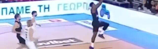 Tajrik leteo po terenu na debiju za Olimpijakos! Amerikanac dominirao pred meč crveno-belih protiv Partizana /VIDEO/
