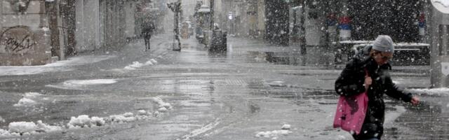 Sutra SNEG u ovom delu Srbije! Stiže nam i jaka košava i PAD temperature