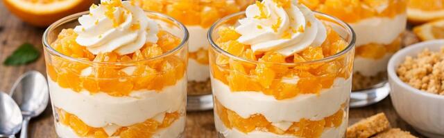 Brzo, osvežavajuće i fino: Desert u čaši od jogurta, pomorandže i vanile