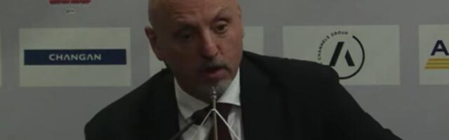 Saša Obradović nikada smireniji posle poraza od Partizana, posebno prozvao jednog igrača: "On nije na nivou"