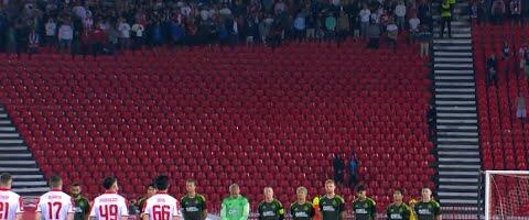 POVODOM SMRTI OCA ZVEZDANA TERZIA, MEČ POČINJE MINUTOM ĆUTANJA: Poslednji pozdrav ocu velikog sportskog radnika!