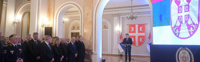 Пријем министра одбране и начелника Генералштаба поводом новогодишњих и божићних празника