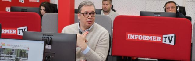 EKSKLUZIVNO! Aleksandar Vučić gostuje na Informer TV u sredu