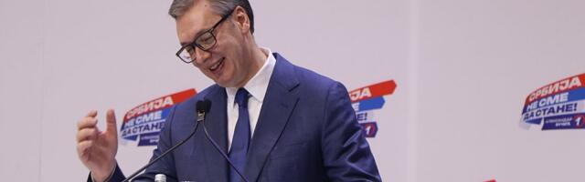Vučić sa skupa SNS-a najavio ostavku "za nekoliko nedelja" i listu "Ujedinjena Srbija"