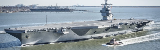 Avioni još uvek ne mogu da poleću sleću na najveći svetski nosač aviona (VIDEO)